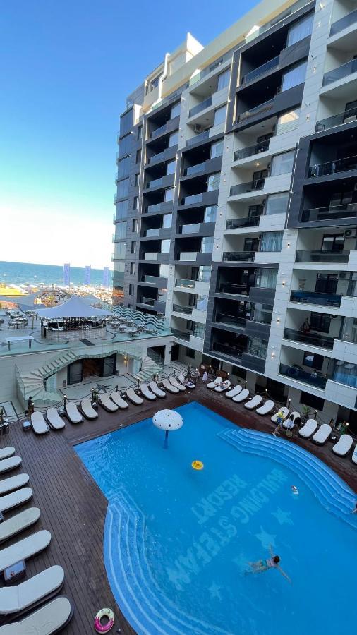 Seaview Deluxe Double Studio - Beachfront Resort Năvodari 외부 사진