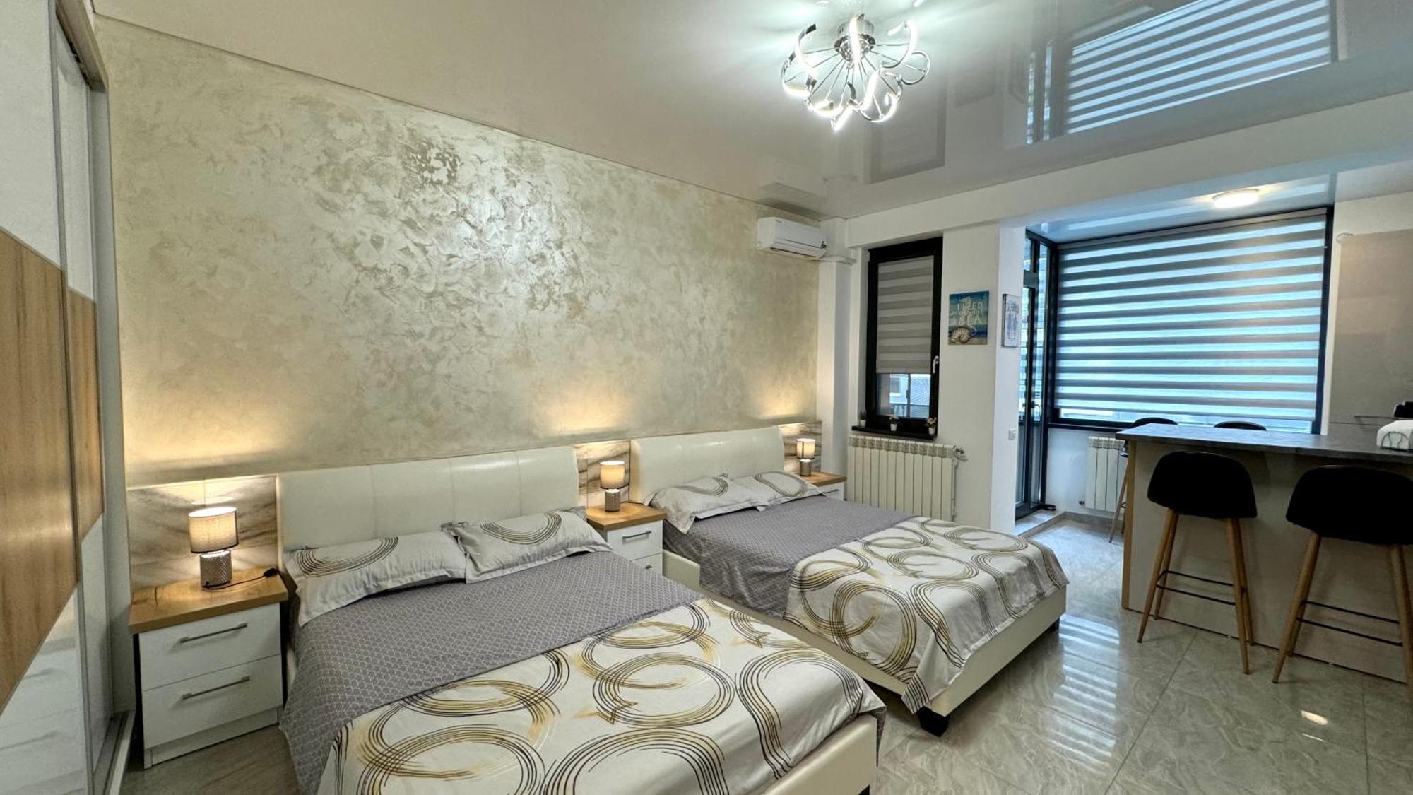Seaview Deluxe Double Studio - Beachfront Resort Năvodari 외부 사진