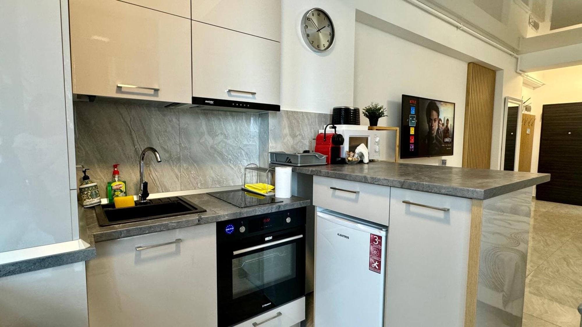 Seaview Deluxe Double Studio - Beachfront Resort Năvodari 외부 사진
