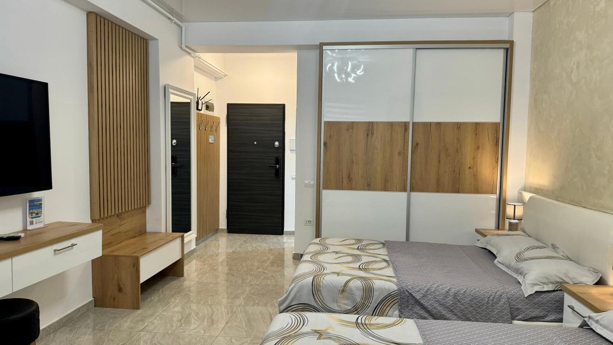 Seaview Deluxe Double Studio - Beachfront Resort Năvodari 외부 사진